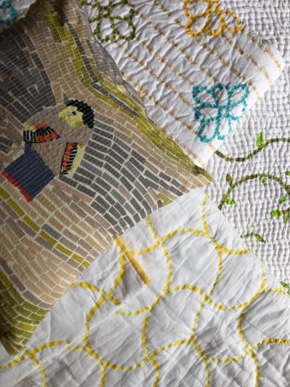 Egyptian Grid Quilt - Image 2